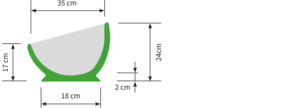 Schweine-Trog Typ ST 35-100