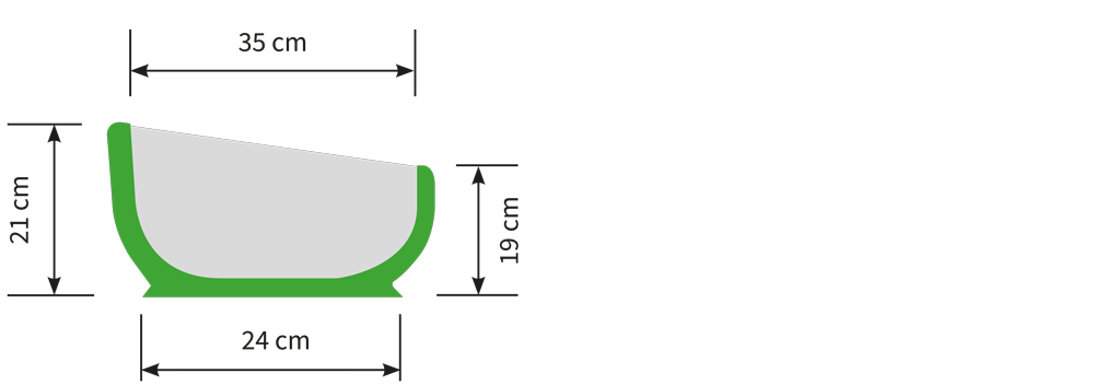 Schweine-Trog Typ ST 35-50