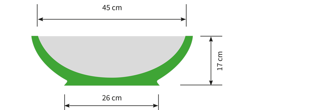 Schweine-Trog Typ ST 45-100